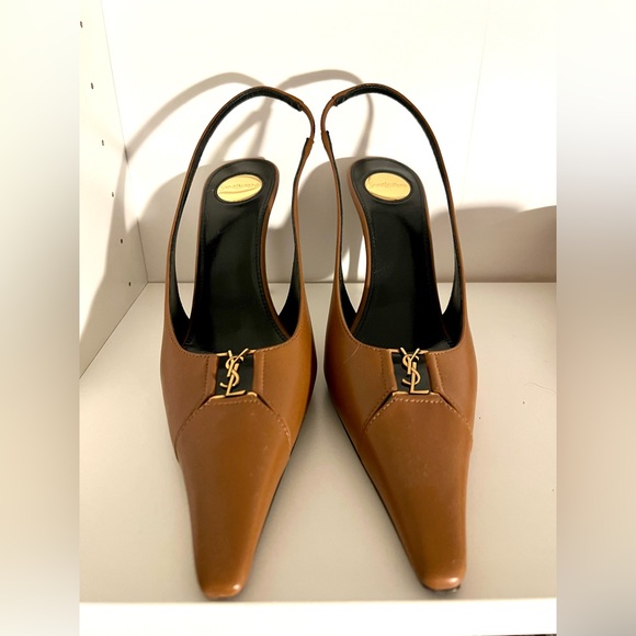 Saint Laurent Babylone Slingback pumps - Picture 4 of 9